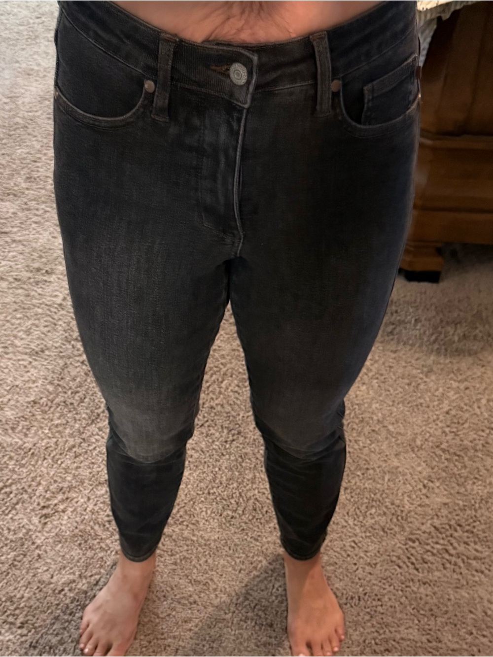 Judy Blue Faded Black Skinny Jeans